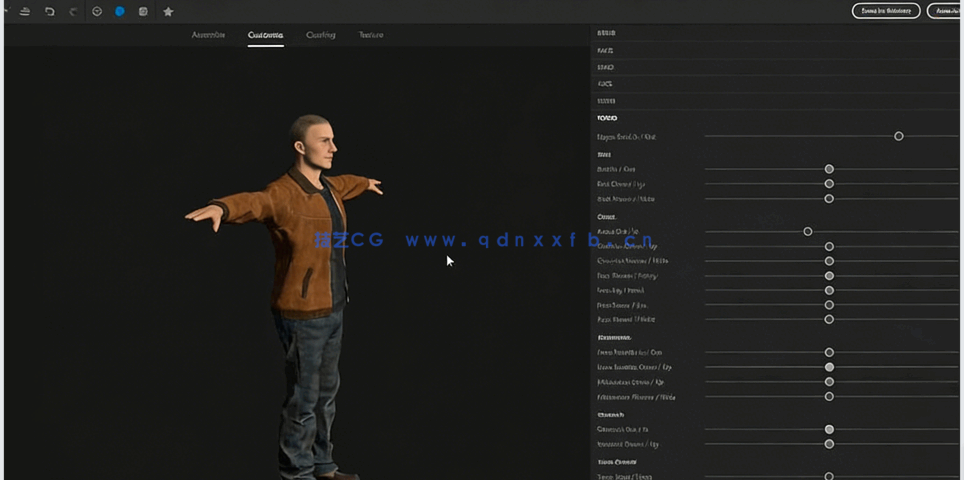 Fuse三维游戏角色实例制作训练视频教程(图1)