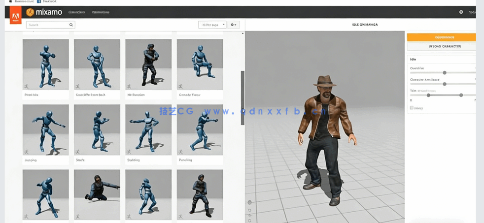 Fuse三维游戏角色实例制作训练视频教程(图2)