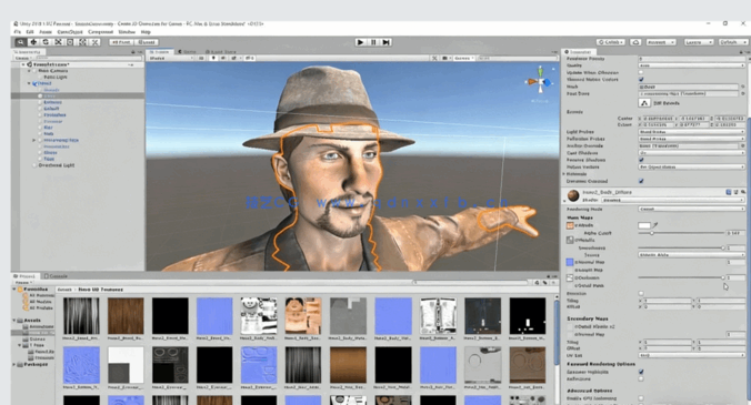 Fuse三维游戏角色实例制作训练视频教程(图5)
