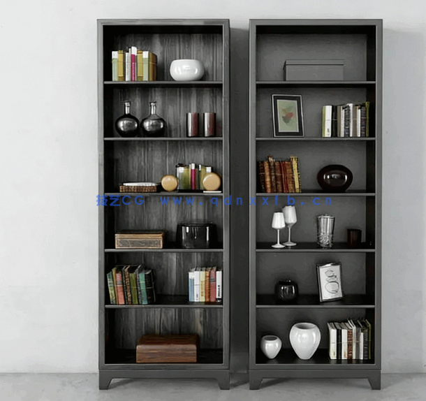  Evermotion Archmodels vol. 179书柜模型(图4)