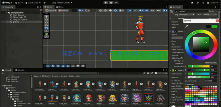 Unity 6制作你的第一款2D游戏训练(图2)