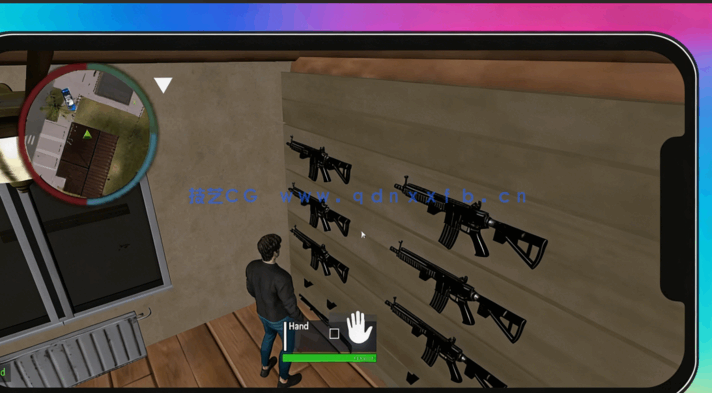 Unity第三人称射击GTA风格手游制作视频教程(图2)