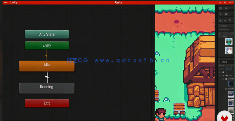Unity 2D角色扮演RPG游戏进阶技术训练视频教程[(图2)