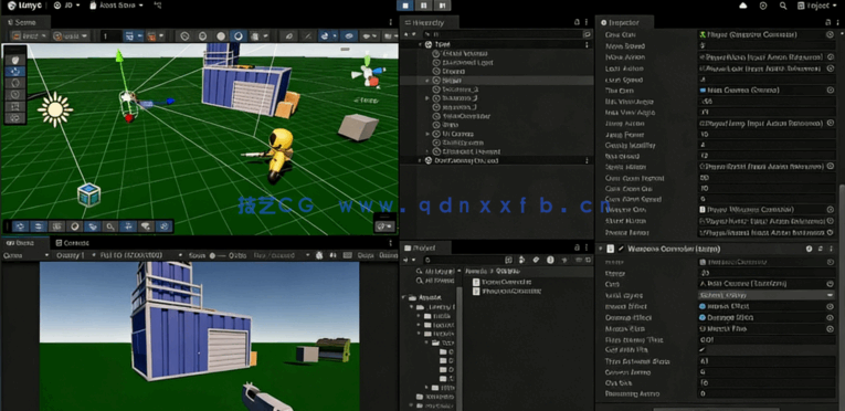 Unity 6和 C#制作FPS第一人称射击游戏视频教程(图2)