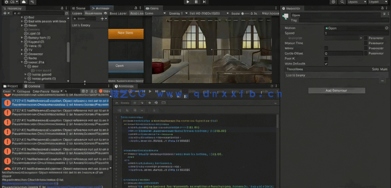 Unity与C#3D解谜逃脱游戏制作工作流程视频教程(图4)