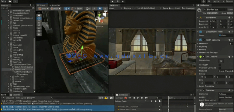Unity与C#3D解谜逃脱游戏制作工作流程视频教程(图3)