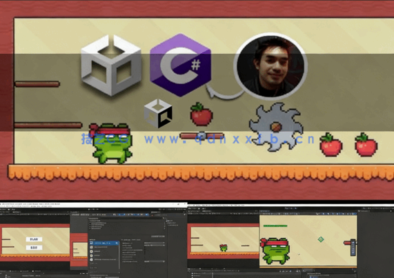 Unity与C# 2D游戏开发大师班视频教程(图2)
