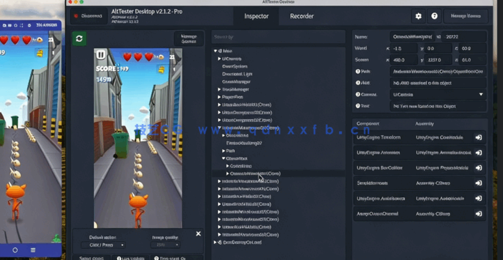 Unity中AltTester游戏自动化测试技术训练视频教程(图2)