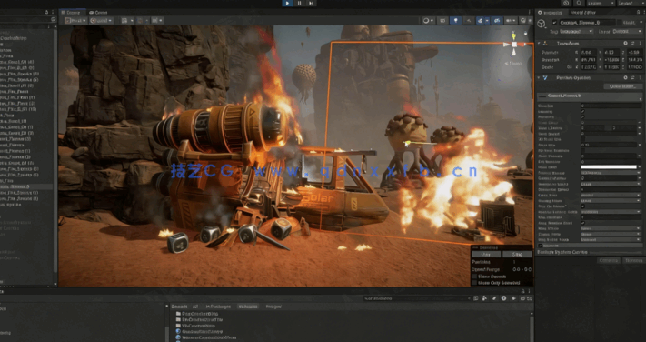 Unity逼真VFX视觉特效核心技术训练视频教程(图1)