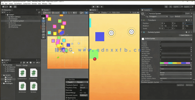 Unity火柴人休闲游戏完整制作流程视频教程(图3)