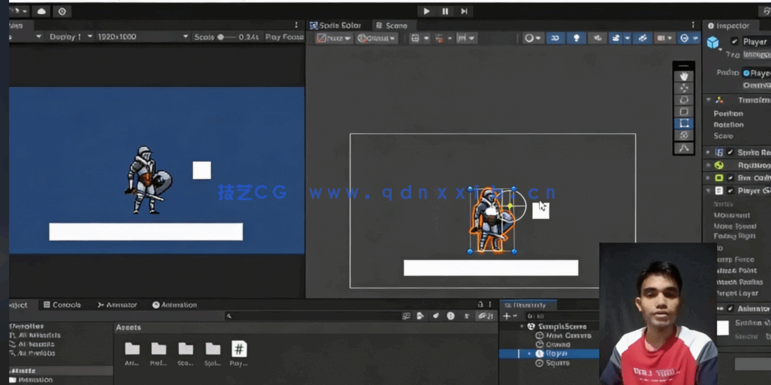 Unity与C# 2D游戏编程制作基础核心技术视频教程(图1)