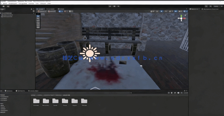 Unity3D鬼屋恐怖手机游戏开发制作视频教程(图5)