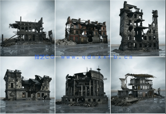 废墟/废弃楼/毁坏的汽车(图4)