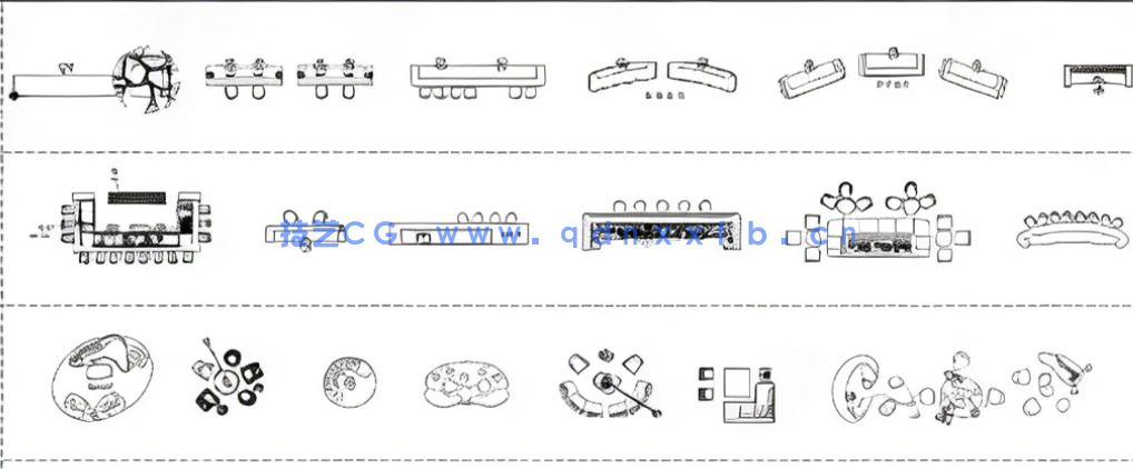 酒店大堂CAD 售楼处CAD 酒店大厅CAD 沙发CAD 前台CAD 宾馆大堂CAD 酒店CAD 宾馆CAD(图3)