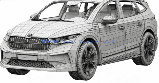 现代斯柯达汽车 SUV 轿车 跑车3D模型(图4)