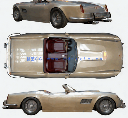 汽车3Dmax模型下载(图2)