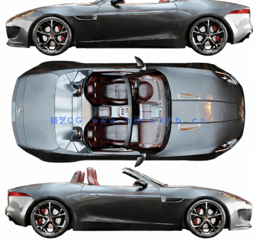 汽车3Dmax模型下载(图2)