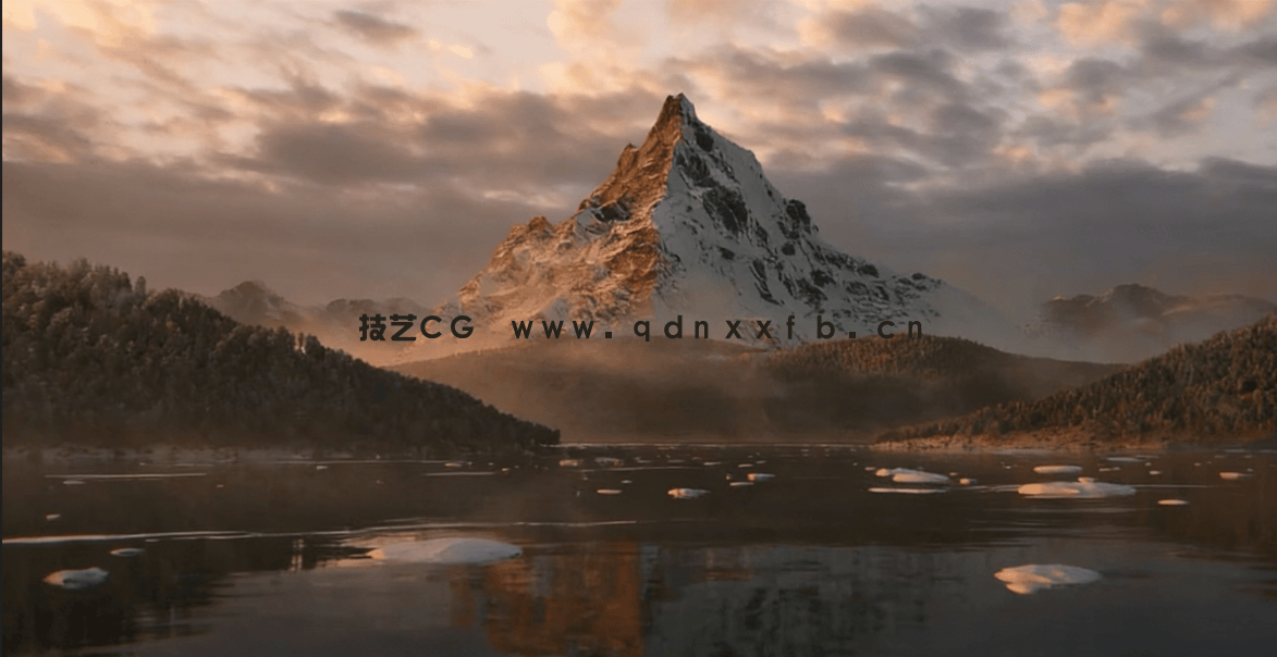 Blender自然景观海洋森林沙漠等场景制作大师级视频(图2)