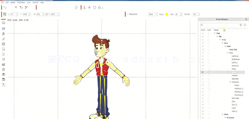  Cartoon Animator4创建2D 角色图形动画视频教程(图2)
