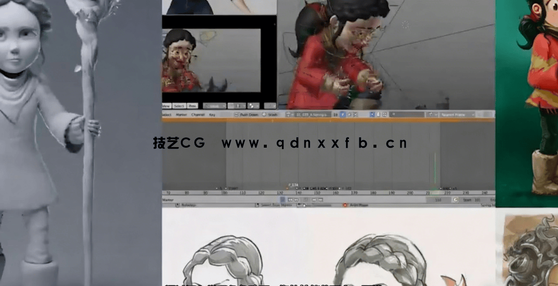 Blender 3D建模动画和渲染综合指南视频教程(图3)