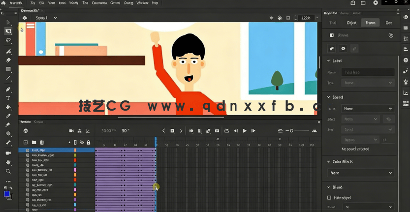 Adobe Animate初学者创建矢量角色图形动画视频教程(图5)