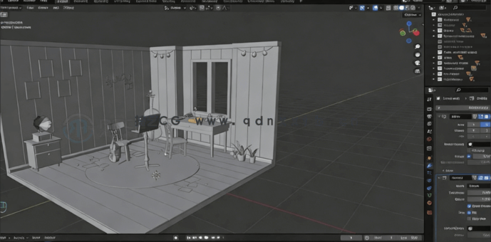 Blender等距视图场景制作大师级训练视频教程(图4)