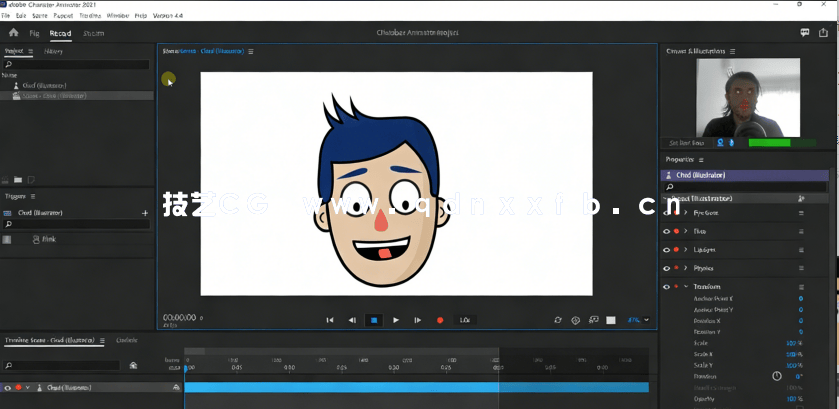 Character Animator CC创建卡通人偶角色动画技术视频教程(图5)