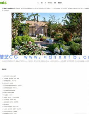 花园植物 Globe Plants – Bundle 04 – Garden Plants 02(图1)