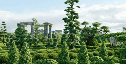 观赏植物和树篱3D模型Globe Plants - Bundle 57 - Ornamental Plants & Hedge 02(图4)