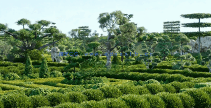 观赏植物和树篱3D模型Globe Plants - Bundle 57 - Ornamental Plants & Hedge 02(图5)