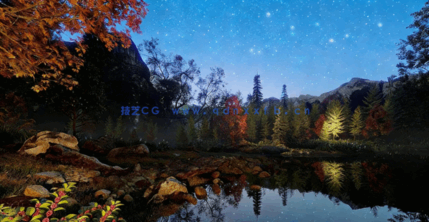 北美树木3D模型Globe Plants - Bundle 52 - North American Trees(图2)