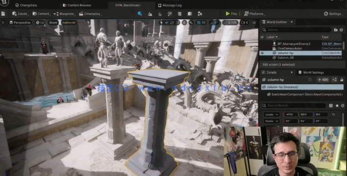 ZBrush游戏建筑环境模型雕刻技术视频教程(图2)