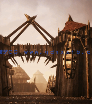 Kitbash3D-Savage[野蛮人部落 原始营地 3d模型]fbx,maya,obj(图4)