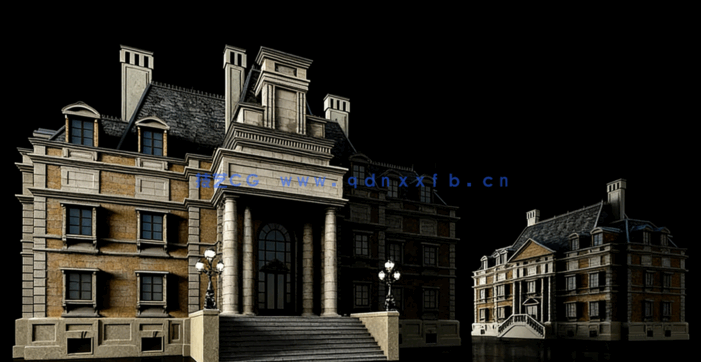 Kitbash3D-kitbash 3d Art Nouveau新艺术古典建筑(图2)