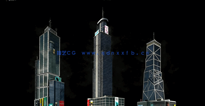 KitBash3D-Manhattan[曼哈顿建筑](图2)