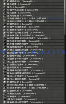 corona渲染器材质库CR材质球库材质预设参数mat(图2)