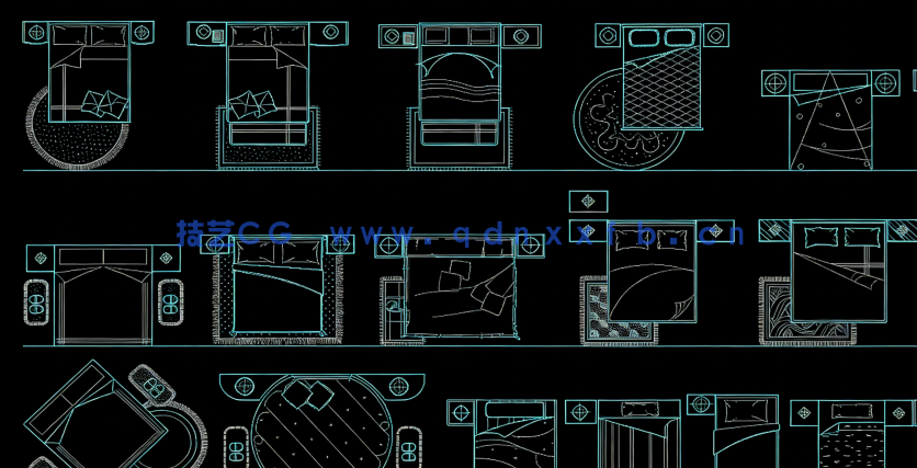 家装设计常用CAD综合图库图块免费下载(图1)