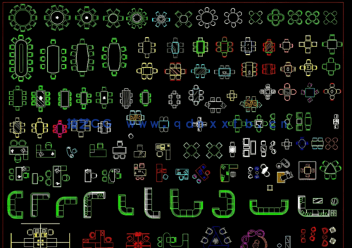 家装设计家具图块综合图库免费下载(图4)