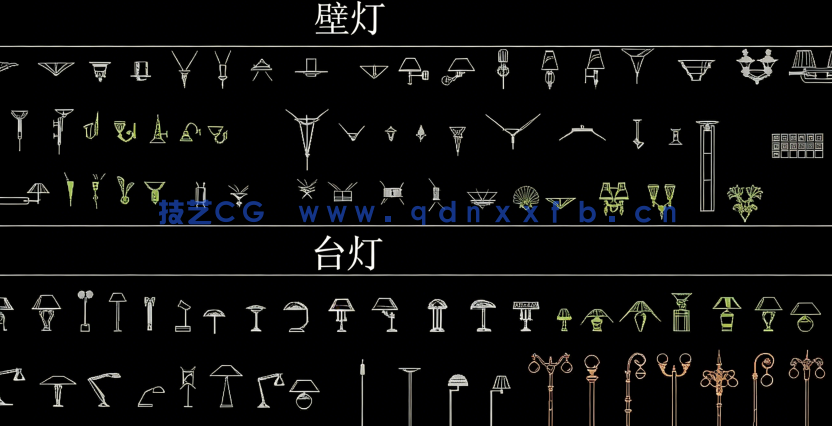 洁具平面立面图库CAD图库图块免费下载(图1)