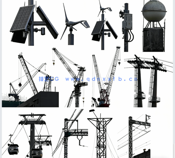 高清素材屋顶构件ROOFTOP STRUCTURES II(图4)