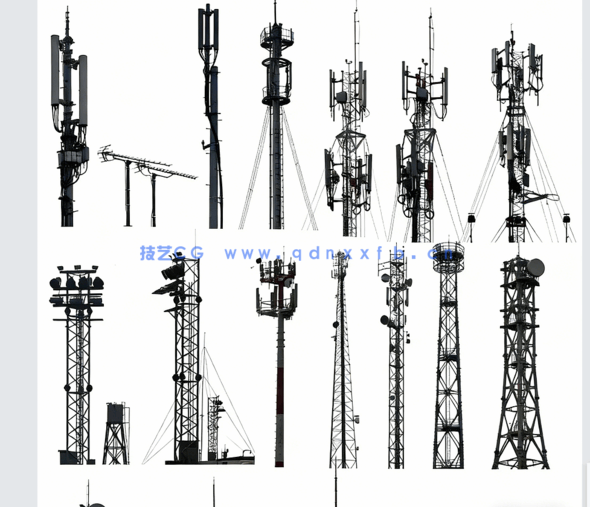高清素材屋顶构件ROOFTOP STRUCTURES II(图5)