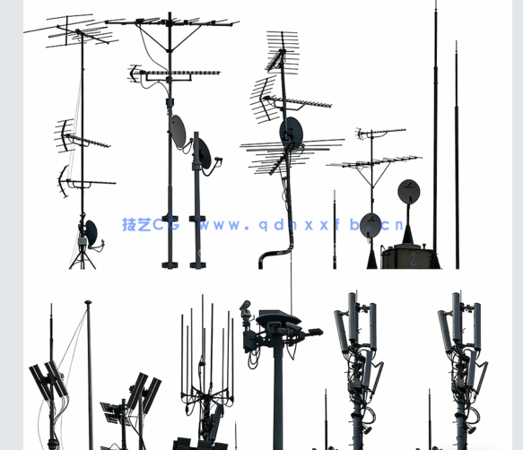高清素材屋顶构件ROOFTOP STRUCTURES II(图6)
