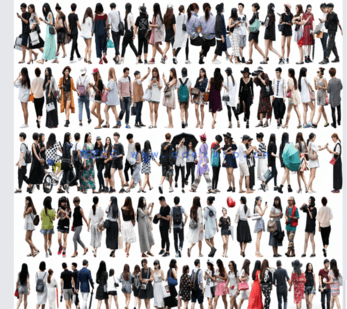 免抠青年人物(图1)