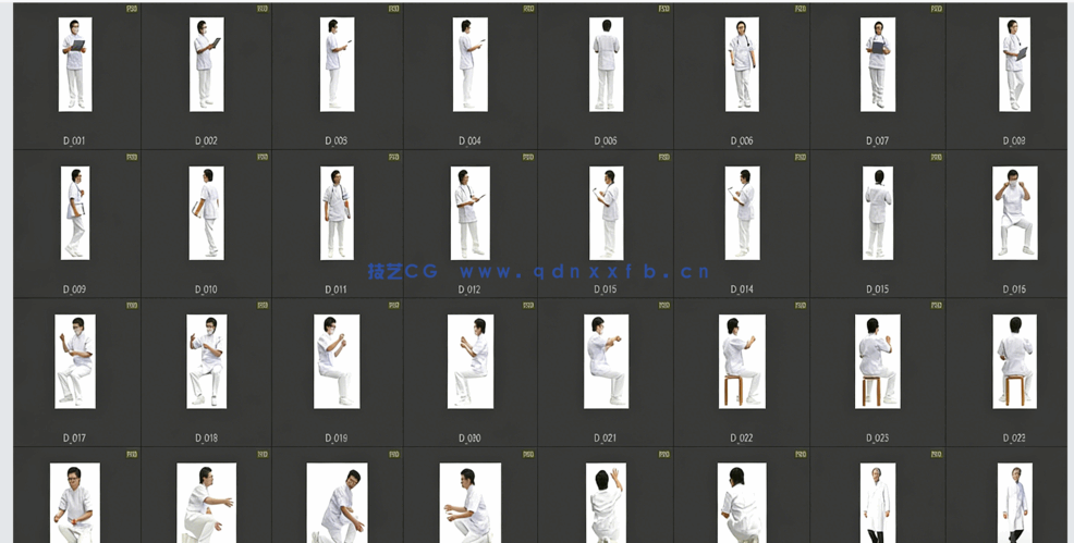 PS医护人物300款(图3)