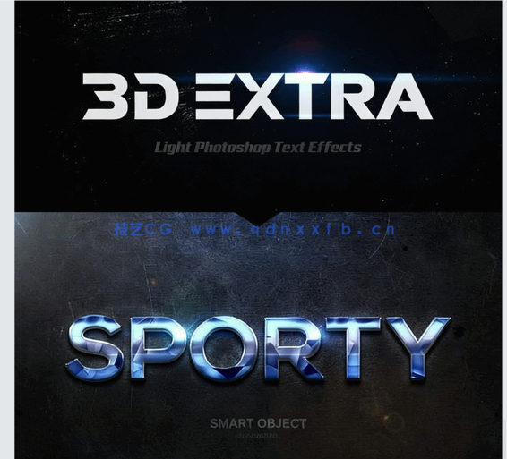 3D立体彩色金属质感艺术特效PSD字模第十季(图1) 3D立体彩色金属质感艺术特效PSD字模第十季(图1)