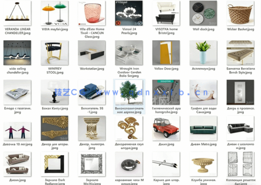 2016年国外3DSKY、3ddd模型34合集汇总(图5)