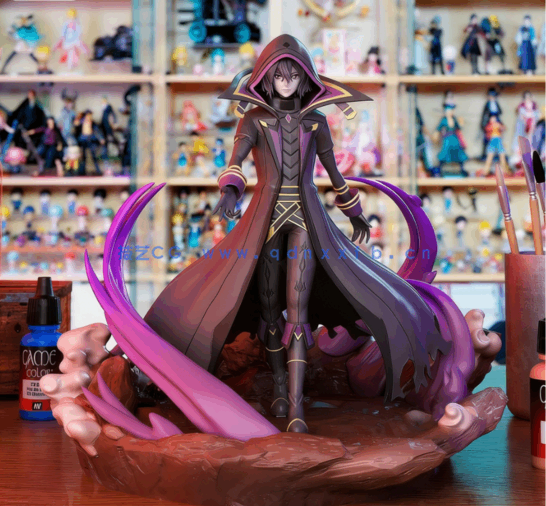 [3D打印人物] 暗影希德·卡盖诺Cid Kagenou《想要成为影之实力者》动漫角色(图1)