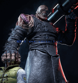 [3D打印人物] 追迹者复仇女神Nemesis《生化危机3》角色雕刻手办3D打印(图3)