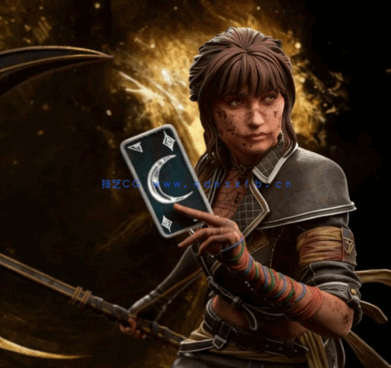 [3D打印人物] 熙艾尔Sciel《光与影：33号远征队》游戏角色雕刻手办3D打印(图1)