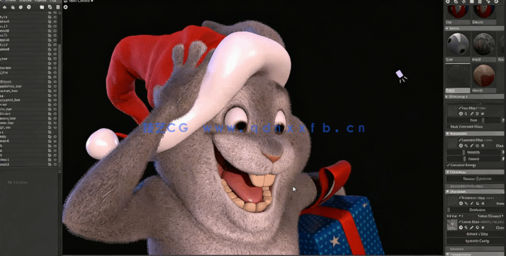  ZBrush与Maya Substance逼真角色毛皮制作视频教程(图2)